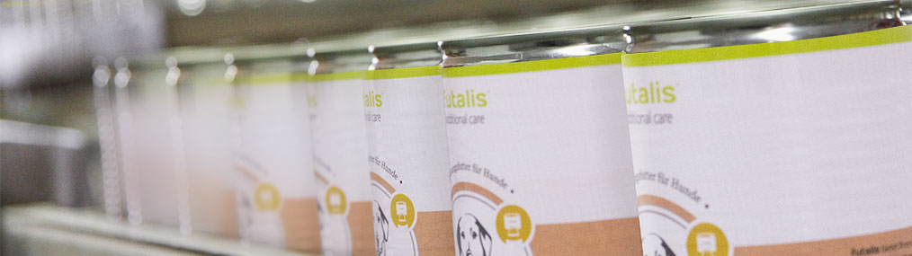 Nassfutter in der Produktion