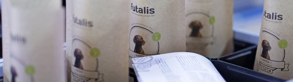 futalis Futter in der Produktion